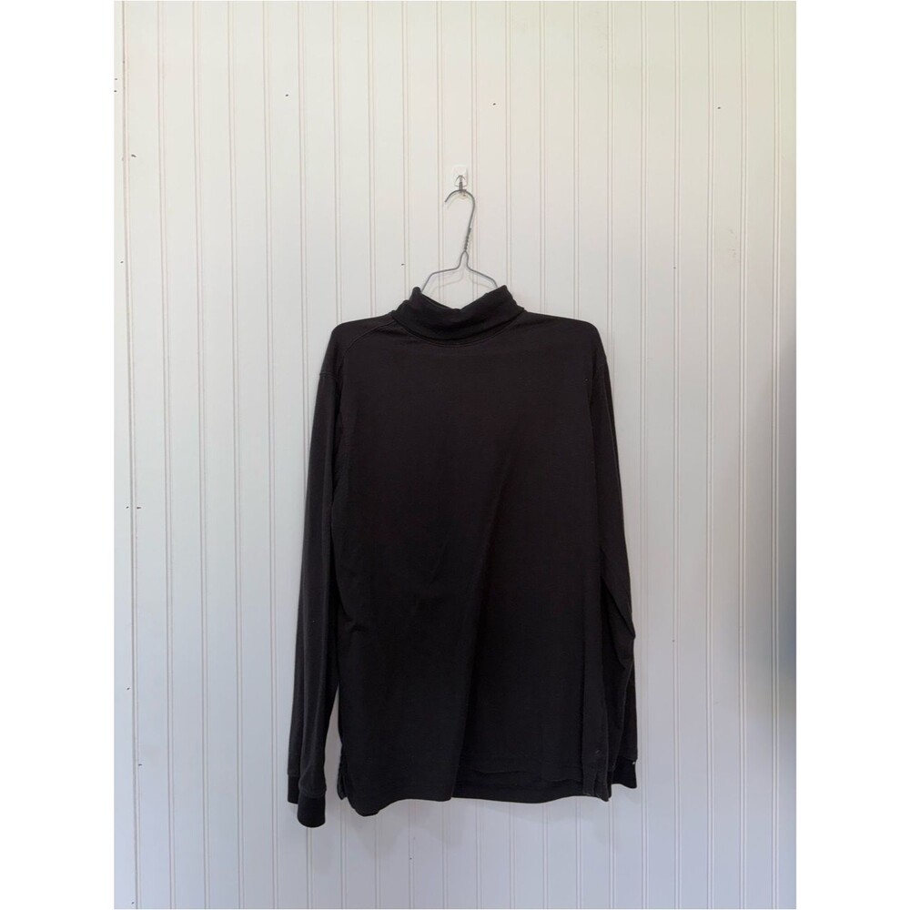 Architect Black basic cotton/polyester  Turtleneck long sleeve